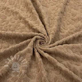 Kuschelfrottee Animal skin brown