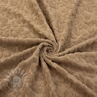 Kuschelfrottee Animal skin brown