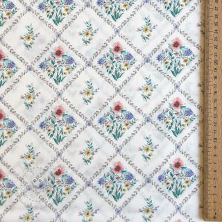 Baumwollstoff Flowers Tara off white design A digital print