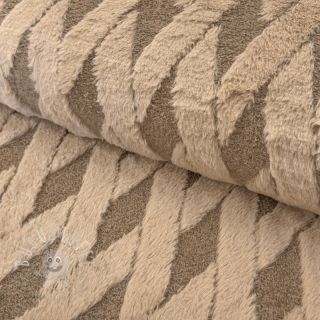 Kunstfell TEDDY brown