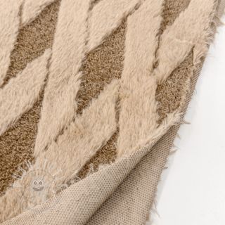 Kunstfell TEDDY brown