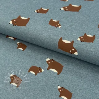 Jersey Bears smoke blue melange