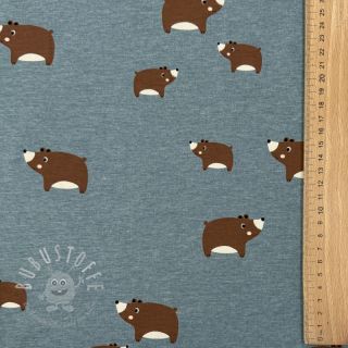 Jersey Bears smoke blue melange