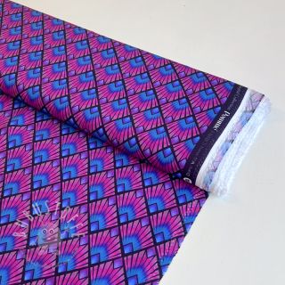 Viskosestoff RADIANCE Graphic navy digital print