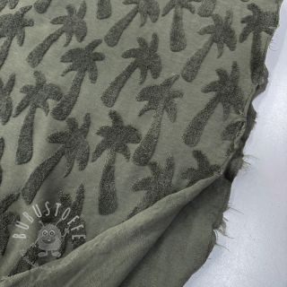 Kuschelfrottee Palmtrees army