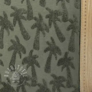 Kuschelfrottee Palmtrees army