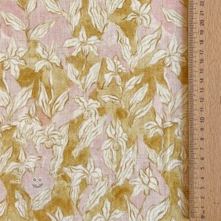 Viskosestoff leinen CREPE Flowers Tomi digital print