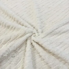 Kunstfell Stripes ecru