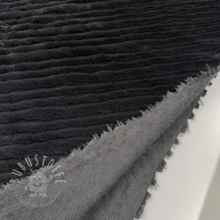 Kunstfell Stripes anthracite