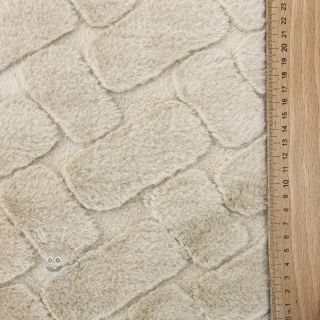 Kunstfell Abstract ecru