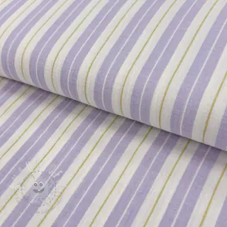 Double gauze/musselin YARN DYED Line purple