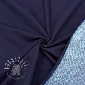 Sweatstoff DENIM indigo blue