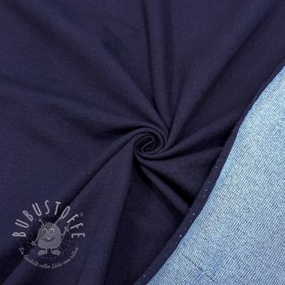 Sweatstoff DENIM indigo blue