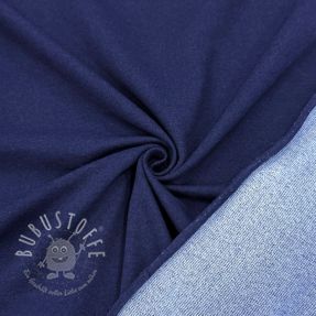 Sweatstoff DENIM dark blue