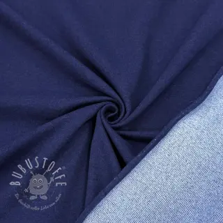 Sweatstoff DENIM dark blue