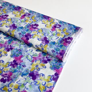Viskosestoff RADIANCE Flower Horas digital print