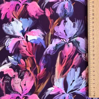 Viskosestoff RADIANCE Flower Bea digital print