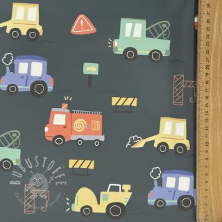 Regenmantel Stoff Vehicles army green