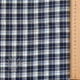 Baumwollstoff YARN DYED CHECK BRUSHED Silva design B