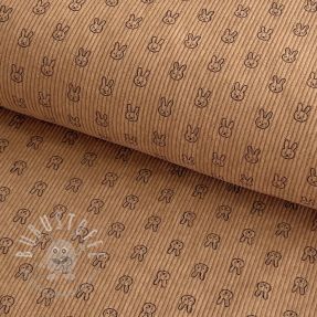 Cord STRETCH Little bunny sand