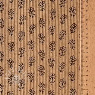 Cord STRETCH Little flower sand