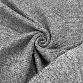 Mantelstoff PRATO wool light grey melange