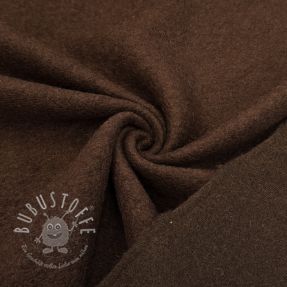 Mantelstoff PRATO wool dark brown