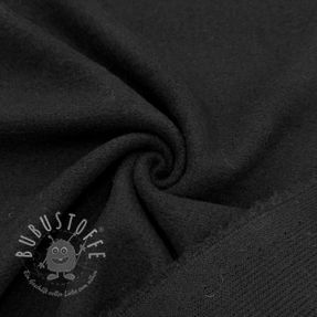 Mantelstoff PRATO wool black in black