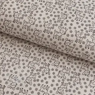 Cord STRETCH Little deer light sand