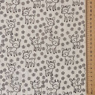 Cord STRETCH Little deer light sand