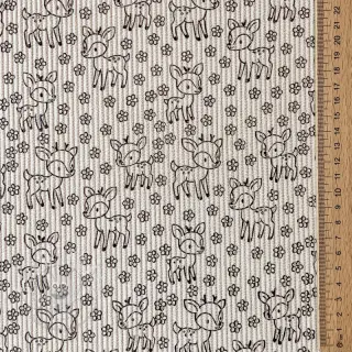 Cord STRETCH Little deer light sand