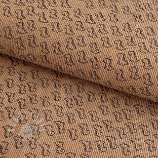 Cord STRETCH Little dino sand