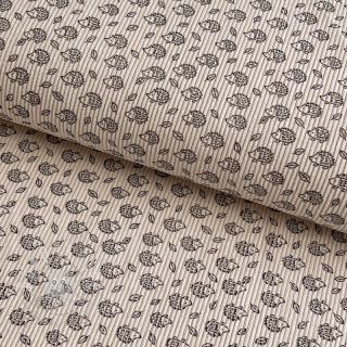 Cord STRETCH Little hedgehog light sand