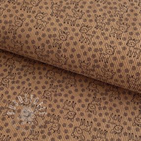 Cord STRETCH Little deer sand