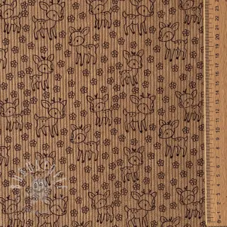 Cord STRETCH Little deer sand