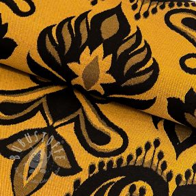 Dekostoff jacquard Baccara gold