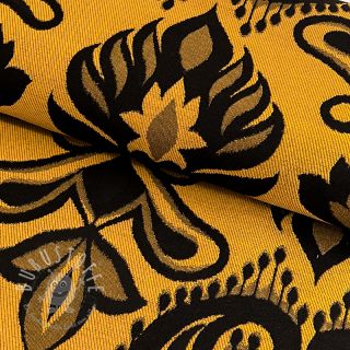 Dekostoff jacquard Baccara gold