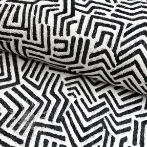 Dekostoff jacquard Mesopotamie allover graphite