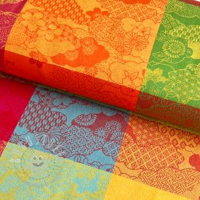 Dekostoff FRENCH TABLE CLOTH JACQUARD Niwa allover summer