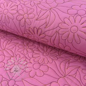 Steppstoffe Flowers pink