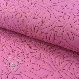 Steppstoffe Flowers pink
