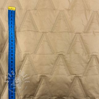 Steppstoffe Triangle camel