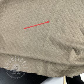 Stepp Sweatstoff dark taupe 2.Klasse