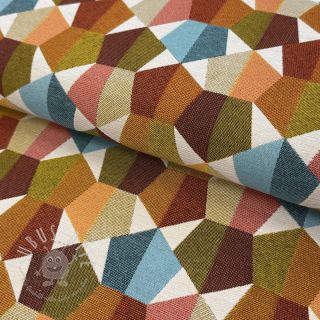 Dekostoff jacquard Mustang multi