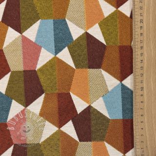 Dekostoff jacquard Mustang multi