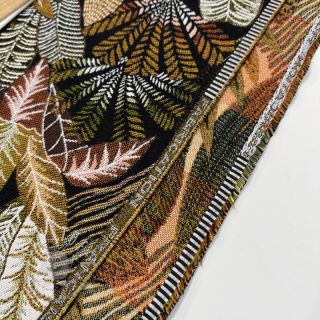 Dekostoff jacquard Egypte noir