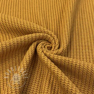 Strickstoff BIG KNIT mustard