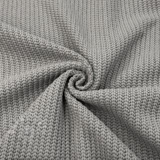 Strickstoff BIG KNIT light grey