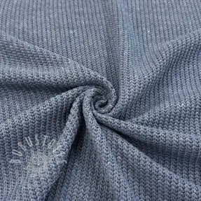 Strickstoff BIG KNIT blue