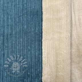 Cord Cofur fleece petrol